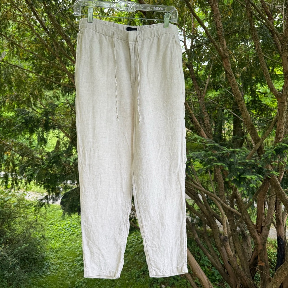 H&M Linen Relaxed Fit Pants